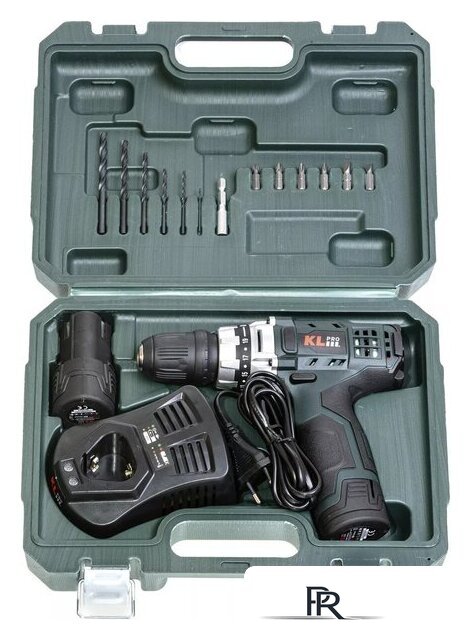 Дрель-шуруповерт KLPRO KLNM1020 (с 2-мя АКБ, кейс) - Изображение №13 — Интернет-магазин ПроЗаказ