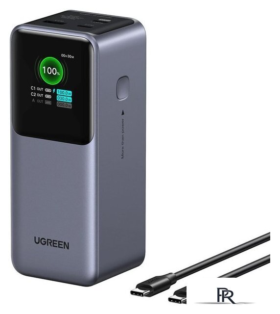 Внешний аккумулятор Ugreen PB721 20000mAh (серый) - Изображение №1 — Интернет-магазин ПроЗаказ
