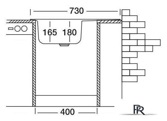Кухонная мойка Kromevye Bianсa EX 305 D - Изображение №3 — Интернет-магазин ПроЗаказ