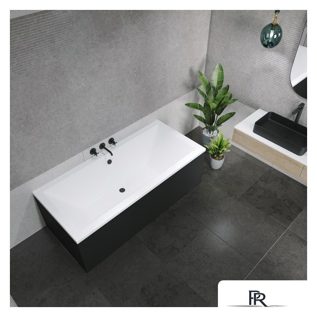 Ванна Lauter Oasis 190х90 21203090 (с ножками и лицевым черным экраном) - Изображение №36 — Интернет-магазин ПроЗаказ