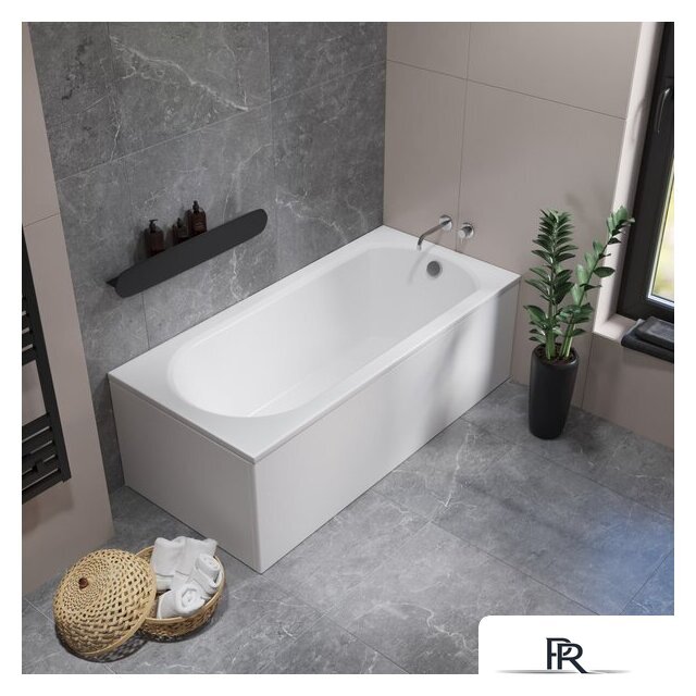 Ванна Lauter Haven 160 /21202006 (с ножками и сифоном 21Y11030 хром) - Изображение №10 — Интернет-магазин ПроЗаказ