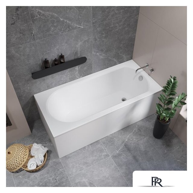 Ванна Lauter Haven 160 /21202006 (с ножками и сифоном 21Y11030 хром) - Изображение №11 — Интернет-магазин ПроЗаказ