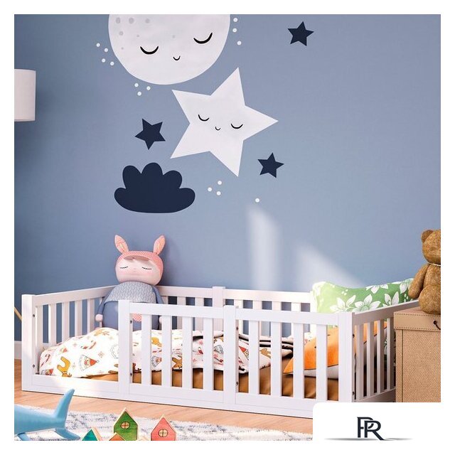 Кровать ФанДОК Тapi Ф-141.24 80x160 (белый) - Изображение №3 — Интернет-магазин ПроЗаказ