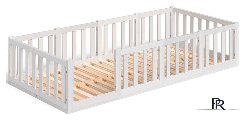 Кровать ФанДОК Тapi Ф-141.24 80x160 (белый) - Изображение №2 — Интернет-магазин ПроЗаказ