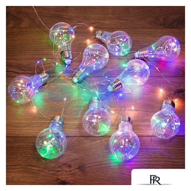 Светодиодная гирлянда роса Neon-Night Ретро-лампы 303-079 (мультиколор) - Изображение №1 — Интернет-магазин ПроЗаказ