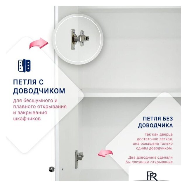  Doratiz Шкаф Doratiz Марго 50 2712.270 (белый) - Изображение №7 — Интернет-магазин ПроЗаказ