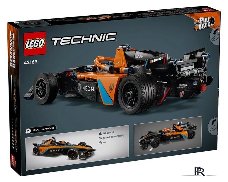 Конструктор LEGO Technic 42169 NEOM McLaren Formula E Race Car - Изображение №11 — Интернет-магазин ПроЗаказ
