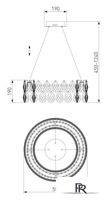 Подвесная люстра Bogate's 90371/1 Strotskis - Изображение №6 — Интернет-магазин ПроЗаказ