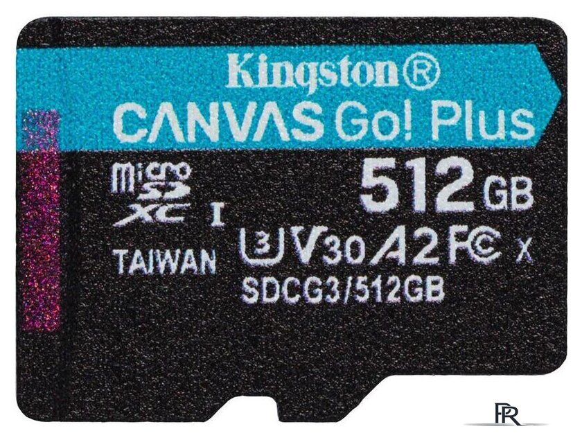 Карта памяти Kingston Canvas Go! Plus microSDXC 512GB SDCG3/512GBSP - Изображение №1 — Интернет-магазин ПроЗаказ