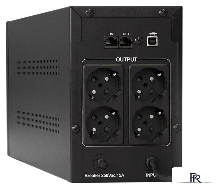 Источник бесперебойного питания ExeGate SpecialPro UNB-2200.LED.AVR.4SH.RJ.USB EP285527RUS - Изображение №2 — Интернет-магазин ПроЗаказ