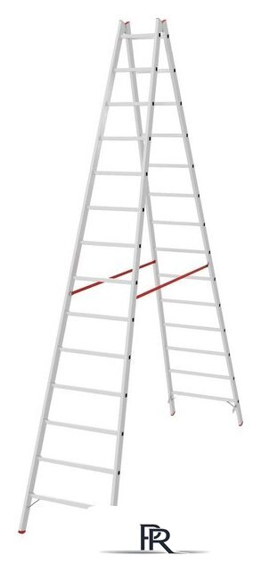 Лестница-стремянка Новая высота NV 5123 5123214 - Изображение №1 — Интернет-магазин ПроЗаказ