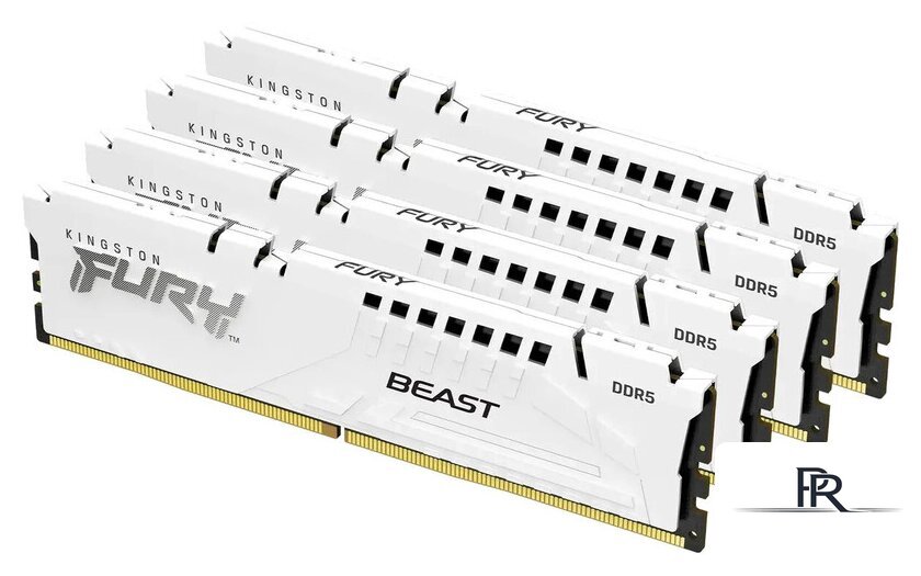 Оперативная память Kingston FURY Beast 4x32ГБ DDR5 5600 МГц KF556C40BWK4-128 - Изображение №1 — Интернет-магазин ПроЗаказ