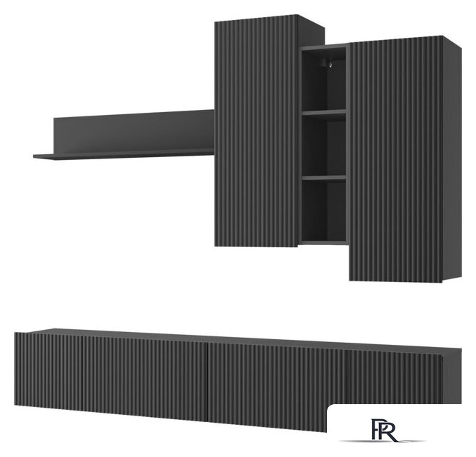 Горка Mio Tesoro Silva (графит/дарк грей) - Изображение №1 — Интернет-магазин ПроЗаказ