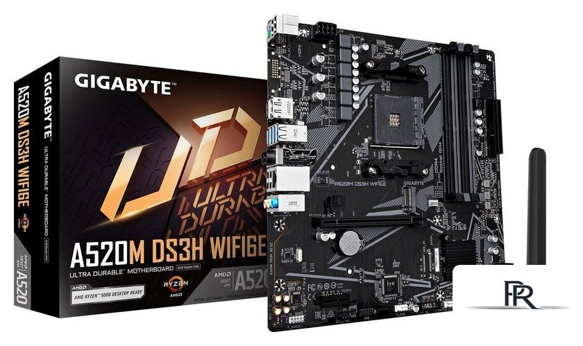 Материнская плата Gigabyte A520M DS3H WiFi6E - Изображение №4 — Интернет-магазин ПроЗаказ