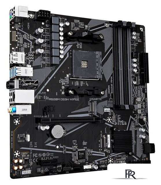 Материнская плата Gigabyte A520M DS3H WiFi6E - Изображение №2 — Интернет-магазин ПроЗаказ