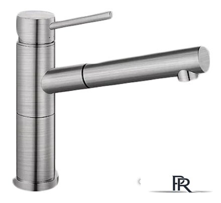 Смеситель Blanco Alta-S Compact 517182 (стальной) - Изображение №4 — Интернет-магазин ПроЗаказ