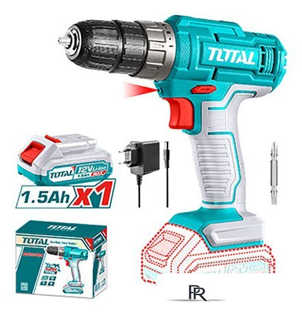 Дрель-шуруповерт Total TDLI1218 (с 1-м АКБ) - Изображение №1 — Интернет-магазин ПроЗаказ