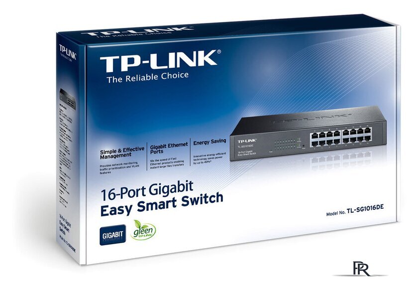 Настраиваемый коммутатор TP-Link TL-SG1016DE - Изображение №3 — Интернет-магазин ПроЗаказ
