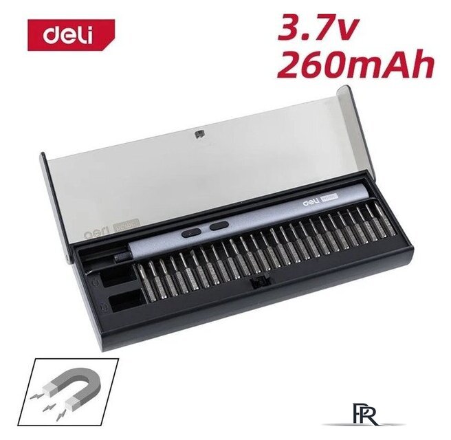 Электроотвертка Deli DY-DP04-1B1 (с 1-им АКБ, кейс) - Изображение №1 — Интернет-магазин ПроЗаказ