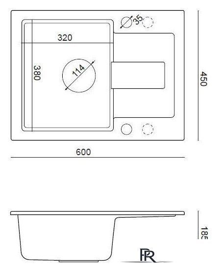 Кухонная мойка Quadron HCQC6045CZKPC - Изображение №3 — Интернет-магазин ПроЗаказ