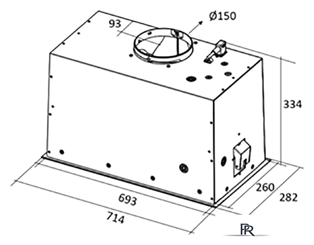 Кухонная вытяжка Elica Lane MBL/A/72 - Изображение №3 — Интернет-магазин ПроЗаказ