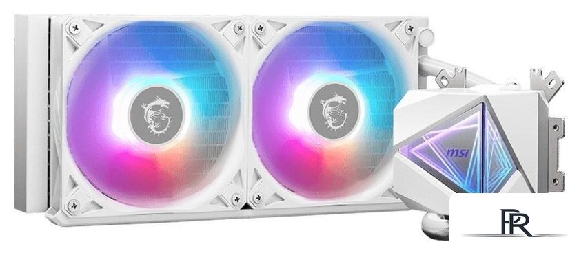 Система жидкостного охлаждения для процессора MSI MAG CoreLiquid I240 (белый) - Изображение №3 — Интернет-магазин ПроЗаказ