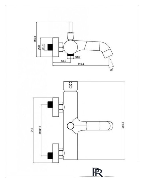 Смеситель Maxonor Pure Life PL3287-6 - Изображение №5 — Интернет-магазин ПроЗаказ