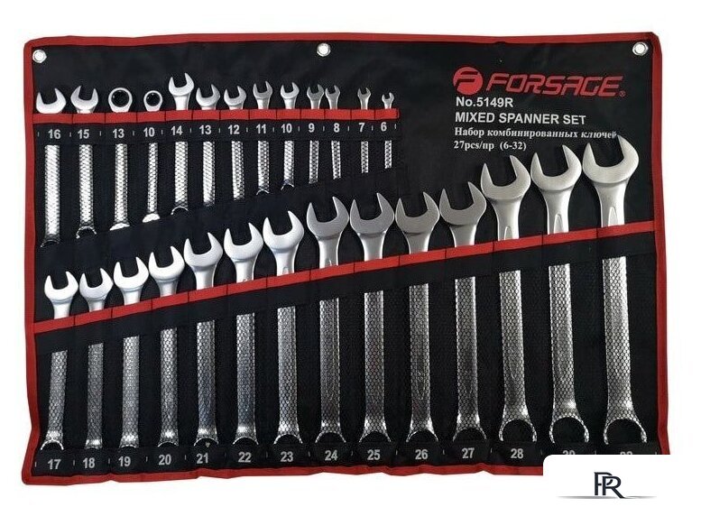Набор ключей FORSAGE F-5149R (27 предметов) - Изображение №1 — Интернет-магазин ПроЗаказ