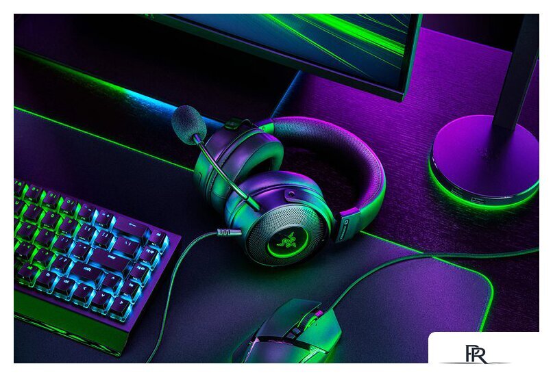 Наушники Razer Kraken V3 HyperSense - Изображение №5 — Интернет-магазин ПроЗаказ
