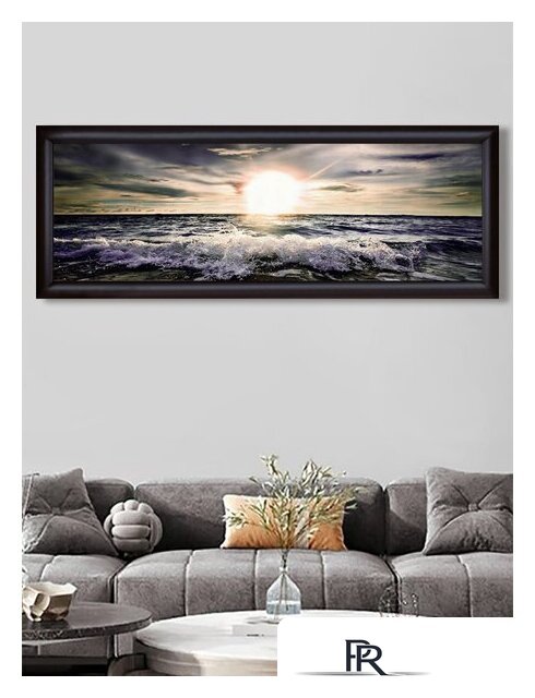Картина Декарт Море закат прибой 8Л0543 - Изображение №2 — Интернет-магазин ПроЗаказ
