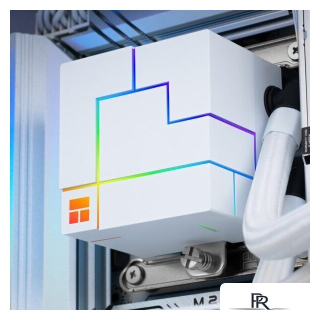 Система жидкостного охлаждения для процессора Thermalright Core Matrix 360 ARGB V2 (белый) - Изображение №7 — Интернет-магазин ПроЗаказ