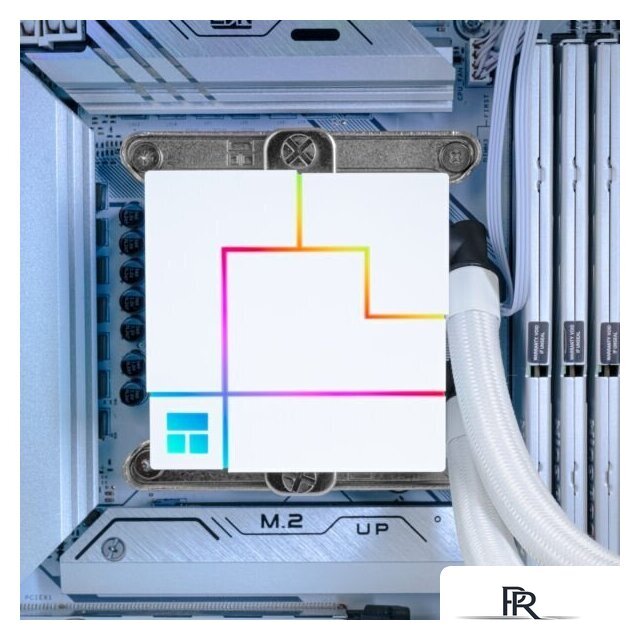 Система жидкостного охлаждения для процессора Thermalright Core Matrix 360 ARGB V2 (белый) - Изображение №5 — Интернет-магазин ПроЗаказ