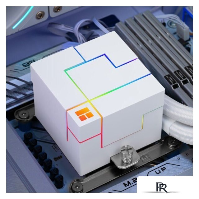 Система жидкостного охлаждения для процессора Thermalright Core Matrix 360 ARGB V2 (белый) - Изображение №6 — Интернет-магазин ПроЗаказ