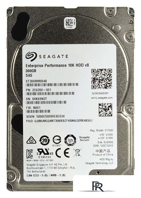 Жесткий диск Seagate Enterprise Performance 10K v.8 300GB [ST300MM0048] - Изображение №1 — Интернет-магазин ПроЗаказ