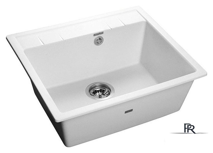 Кухонная мойка GranFest GF-Q-561 (иней) - Изображение №1 — Интернет-магазин ПроЗаказ