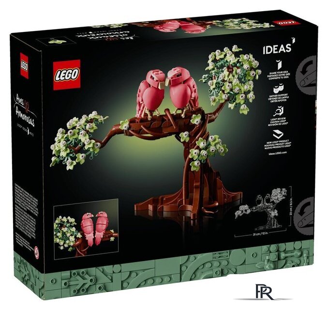 Конструктор LEGO Ideas 21365 Влюблённые птицы - Изображение №15 — Интернет-магазин ПроЗаказ