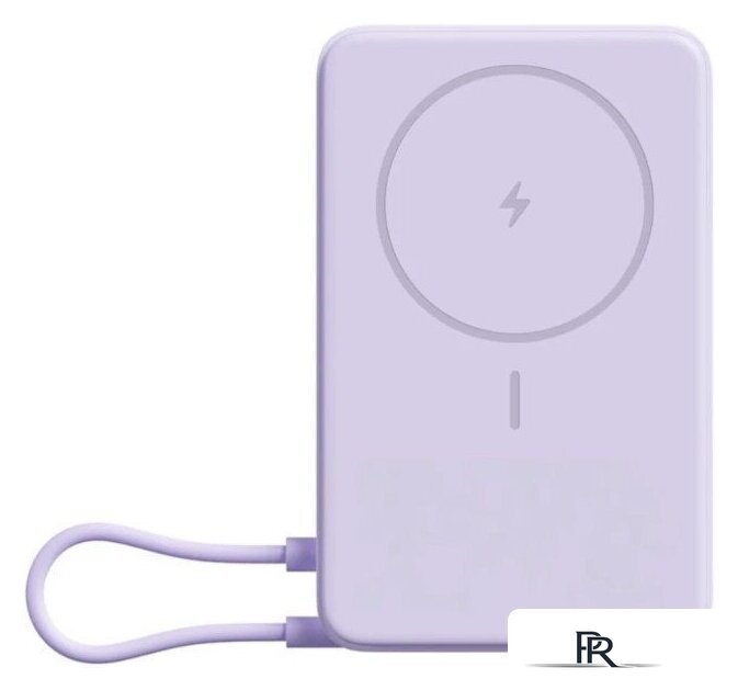 Внешний аккумулятор Xiaomi Magnetic Power Bank with Built-in Stand WPB1007Z 10000mAh (сиреневый, международная версия) - Изображение №1 — Интернет-магазин ПроЗаказ