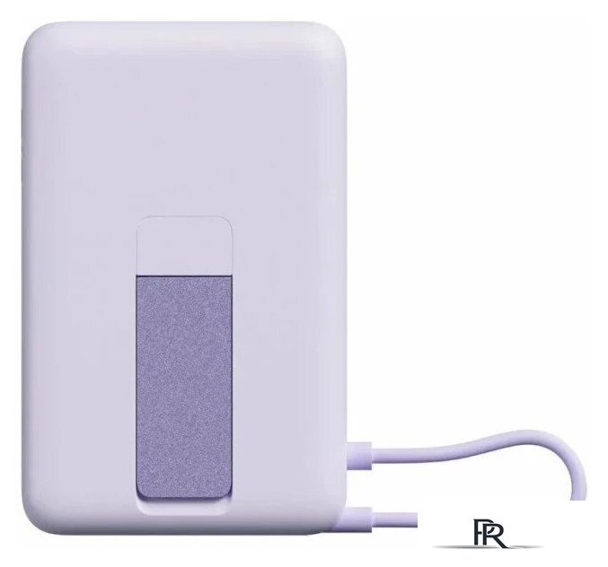 Внешний аккумулятор Xiaomi Magnetic Power Bank with Built-in Stand WPB1007Z 10000mAh (сиреневый, международная версия) - Изображение №2 — Интернет-магазин ПроЗаказ