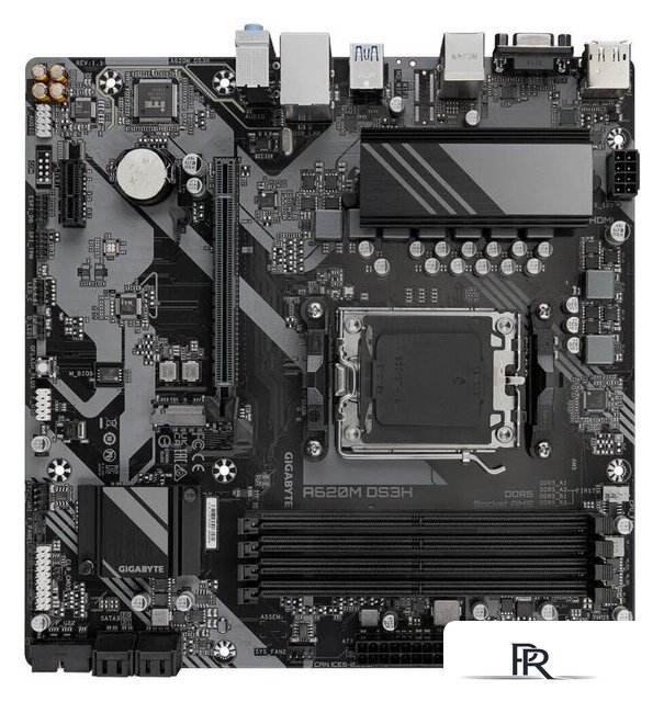 Материнская плата Gigabyte A620M DS3H (rev. 1.1) - Изображение №2 — Интернет-магазин ПроЗаказ