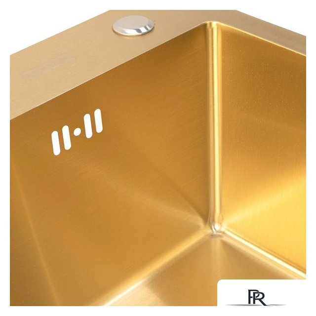Кухонная мойка ARFEKA Eco AR 500*500 Golden PVD Nano - Изображение №13 — Интернет-магазин ПроЗаказ
