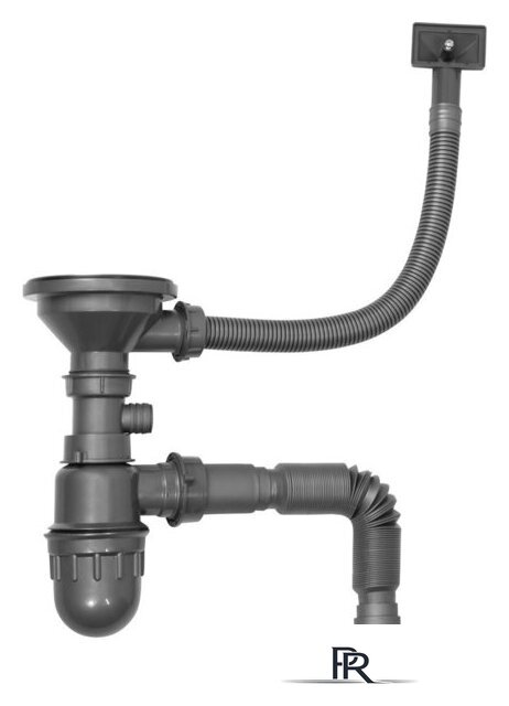 Кухонная мойка ARFEKA Eco AR 500*500 Golden PVD Nano - Изображение №11 — Интернет-магазин ПроЗаказ