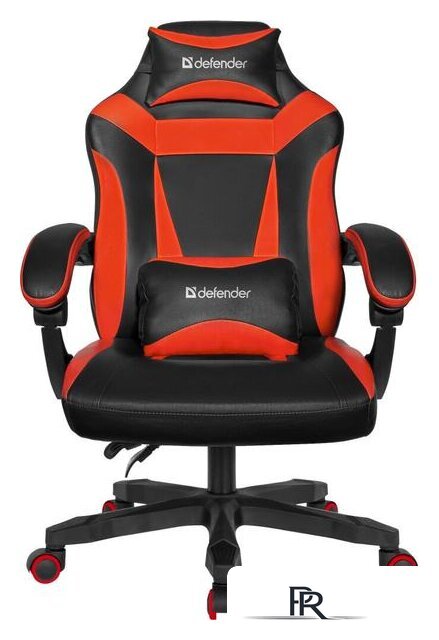 Игровое (геймерское) кресло Defender Master (черный/красный) - Изображение №2 — Интернет-магазин ПроЗаказ