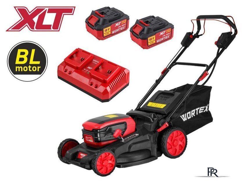 Газонокосилка Wortex CLM 4536-4 XLT Set 2334160 (с 2-мя АКБ) - Изображение №1 — Интернет-магазин ПроЗаказ