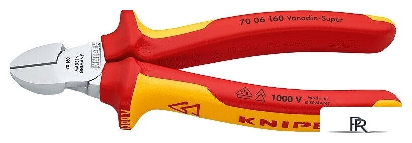 Кусачки боковые (бокорезы) Knipex 70 06 160 - Изображение №1 — Интернет-магазин ПроЗаказ