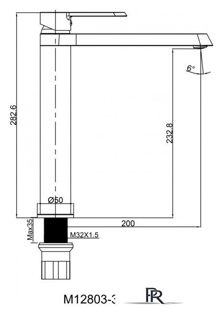 Смеситель Maxonor Pure Life PL11108-8 - Изображение №5 — Интернет-магазин ПроЗаказ