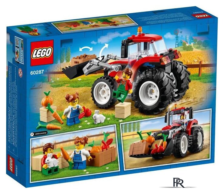 Конструктор LEGO City 60287 Трактор - Изображение №2 — Интернет-магазин ПроЗаказ
