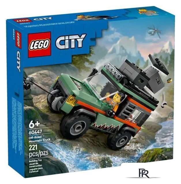 Конструктор LEGO City Горный внедорожник 4x4 60447 - Изображение №1 — Интернет-магазин ПроЗаказ