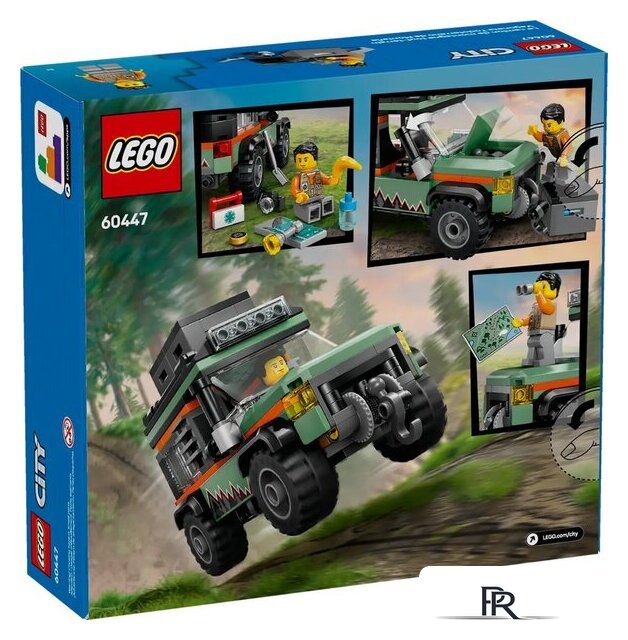 Конструктор LEGO City Горный внедорожник 4x4 60447 - Изображение №2 — Интернет-магазин ПроЗаказ