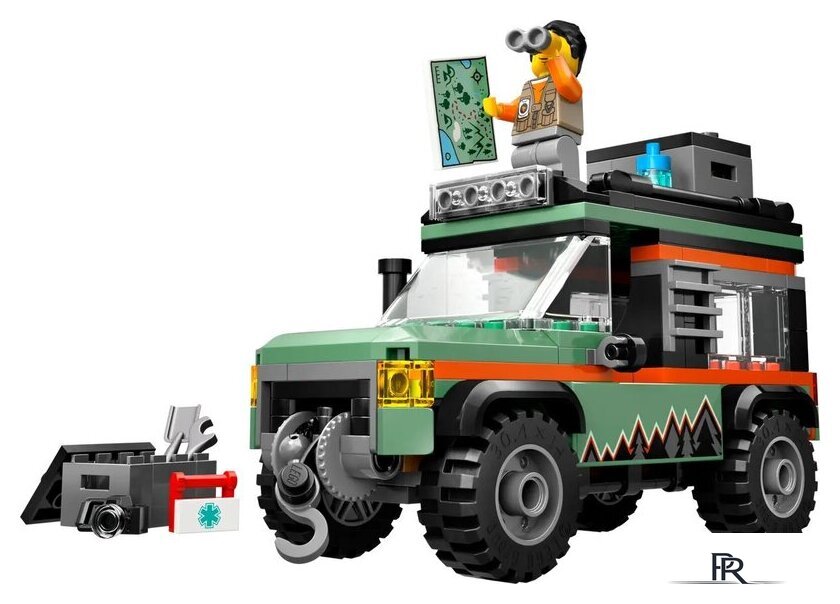 Конструктор LEGO City Горный внедорожник 4x4 60447 - Изображение №4 — Интернет-магазин ПроЗаказ
