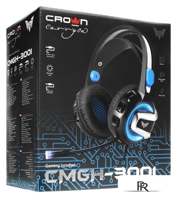 Наушники CrownMicro CMGH-3001 - Изображение №6 — Интернет-магазин ПроЗаказ